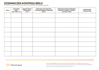 DZIENNICZEK KONTROLI BÓLU